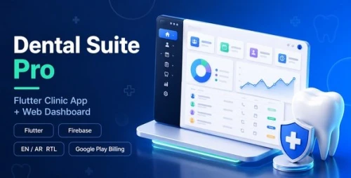 Dental Suite | Flutter Dental Clinic Management App With Web Dashboard and Patient Booking