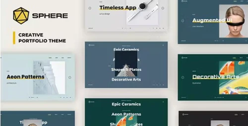 Sphere - Creative Portfolio Theme