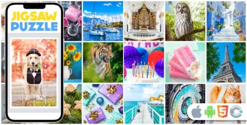 JigsawPuzzle - HTML5 Construct 3