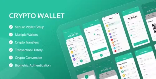 Crypto Wallet Multichain App - Flutter