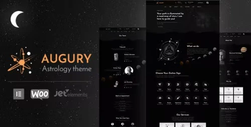 Augury - Horoscope and Astrology WordPress Theme