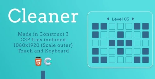 Cleaner - HTML5 Casual game