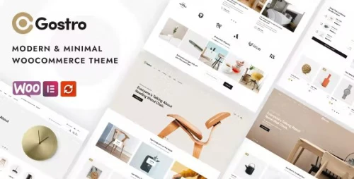 Gostro - Furniture WooCommerce Theme