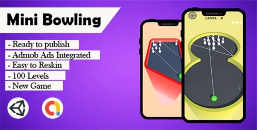 Mini Bowling 3D - (Unity - Admob)