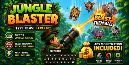 Jungle Blaster | HTML5 Game