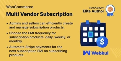 WooCommerce Multi Vendor Subscription