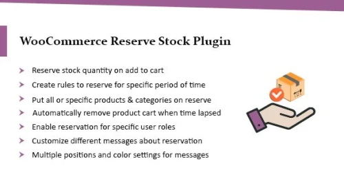 WooCommerce Reserve Stock - Reserve Quantity on Add to Cart