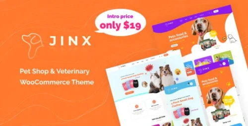 Jinx - Pet Shop & Veterinary WooCommerce Theme