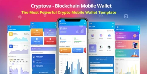 Cryptova - Blockchain App & Mobile Crypto Wallet