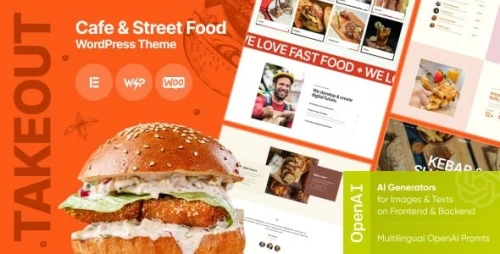 Takeout - Cafe & Fast Food WordPress Theme