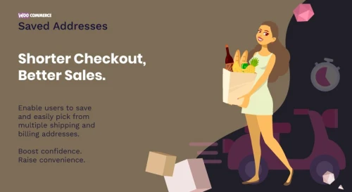 Saved Addresses For WooCommerce