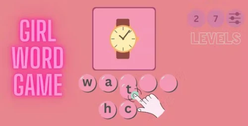 GIRL WORD HTML5 GAME - CONSTRUCT 3