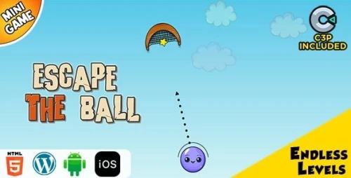 Escape The Ball HTML5 Construct 3 Game