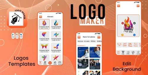 Logo Maker - Logo Creator - Photo Editor - Graphic Design - Brand Maker - Logo Templates