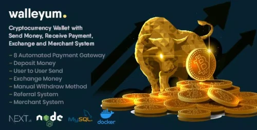 Walleyum - Cryptocurrency Wallet System with Exchange