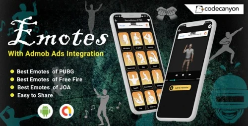 Android FFiMotes - emotes and dances (Pubg, Free Fire, JOA) (V_2)(Android 12 Supported)