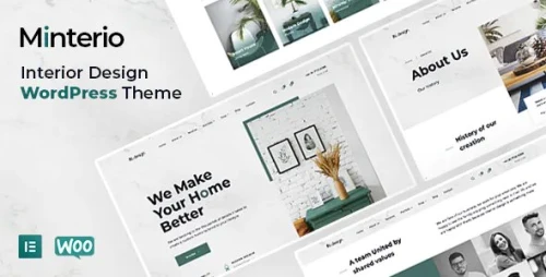 Minterio – Interior Design WordPress Theme