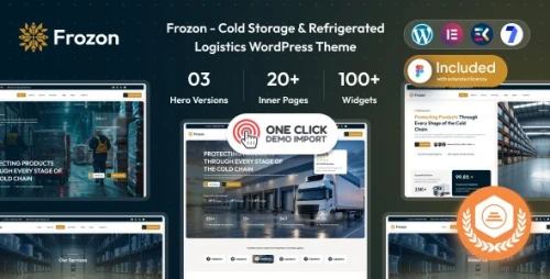Frozon - Cold Storage & Refrigerated Logistics WordPress Theme