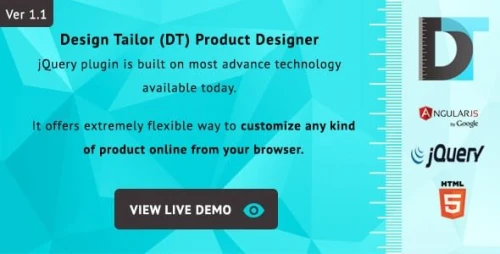 Design Tailor - Complete Custom Product Designer Plugin