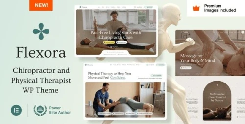 Flexora – Physiotherapy Massage Chiropractors WordPress Theme