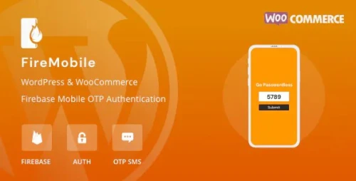 FireMobile- WordPress & WooCommerce firebase mobile OTP authentication