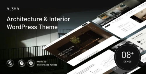 Alsha – Architecture, Interior Design & Construction WordPress Theme