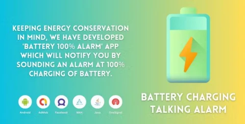 Battery Charging Talking Alarm