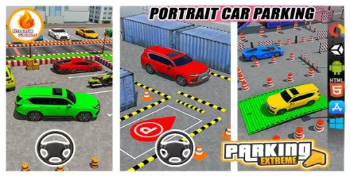 Prado Car Parking Unity 3D Game