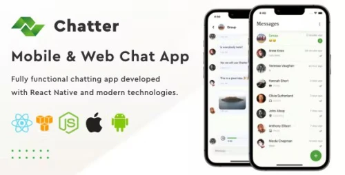 Chatter - Mobile & Web Chat App