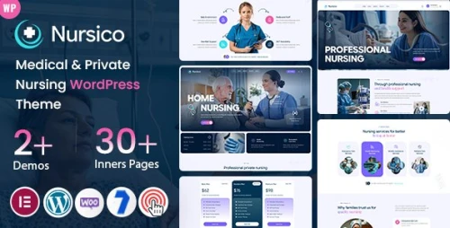 Nursico - Medical & Private Nursing WordPress Theme