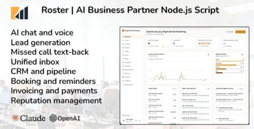 Roster | AI-Powered Business Assistant Node.js Script