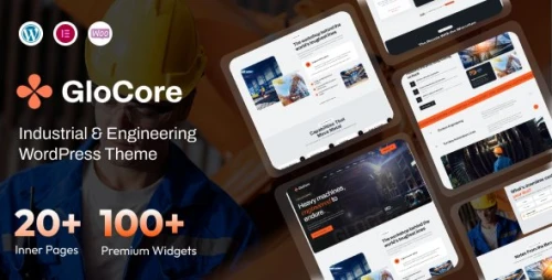 GloCore – Industrial & Engineering Services WordPress Theme