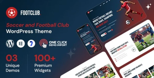 Footclub - Soccer and Football Club WordPress Theme