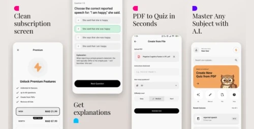 AI Quizz Creator - Kotlin Compose Multiplatform (Android & Web)