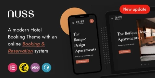 Nuss - Hotel Booking WordPress