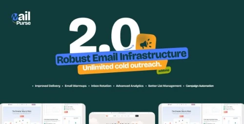 MailPurse - Self-hosted Email Marketing and Automation SaaS