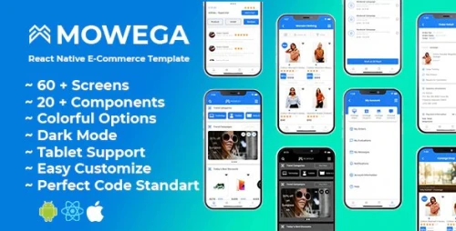 mowega React Native for E-Commerce Shopping Template 0.71.7