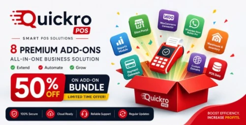 Quickro POS Add-on Bundle – All in One