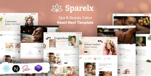 Sparelax - Spa & Beauty React NextJs Template