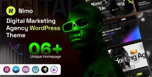 Nimo | Digital Marketing Agency WordPress Theme