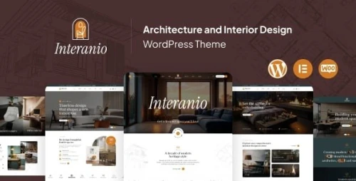 Interanio - Architecture and Interior Design WordPress Theme