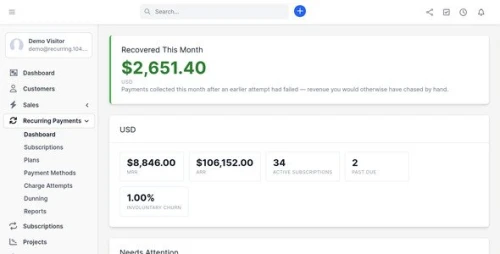 Recurring Payments and Dunning for Perfex CRM