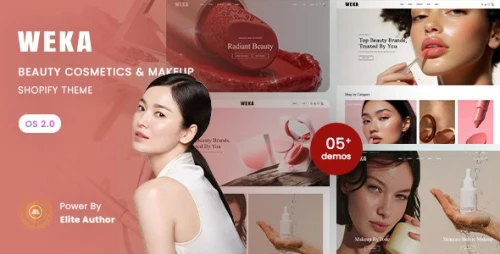 Weka - Beauty Cosmetics & Makeup Shopify 2.0 Theme