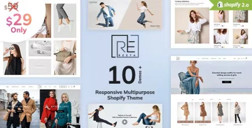 Reeta - Responsive Multipurpose Shopify Theme