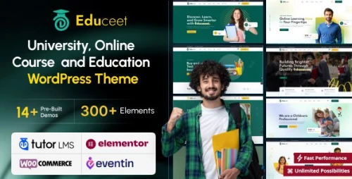 Educeet - Education & Online Course WordPress Theme