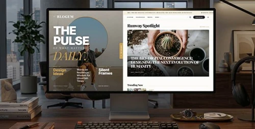 Blogum — Newspaper, Blog & Magazine WordPress Theme