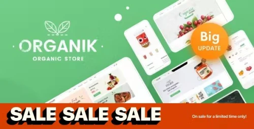 Organik - Organic Food Store WordPress Theme