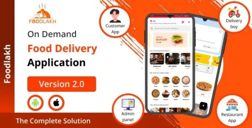 Food Mobile App | UberEats Clone | Food Delivery App | Restaurant Delivery App | FoodLakh