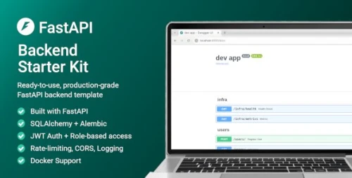 FastAPI Backend Starter Kit – Ready-to-Use Template