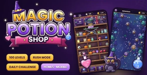 Magic Potion Shop | HTML5 Game